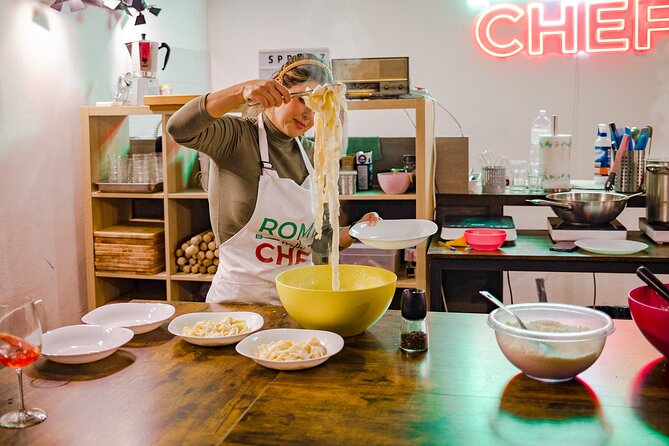 2-in-1 Pasta and Tiramisu Cooking Masterclass in Rome - Practical Tips to Make Your Evening Smooth