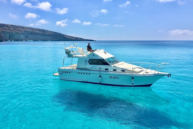 7 hours Boat trip to Lampedusa lunch, SUP and Snorkeling - Lunch on Board: Fish-Forward, Family-Vibe Hosts