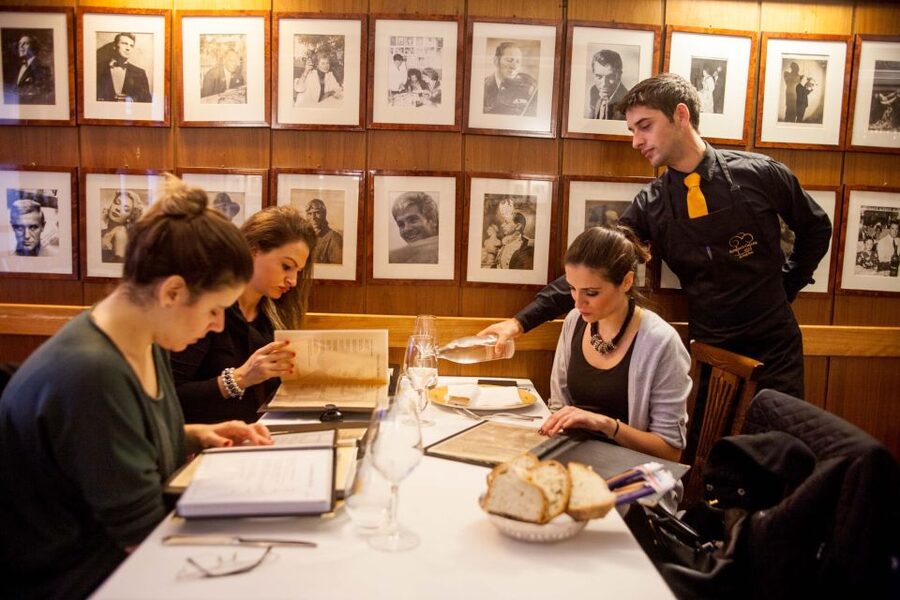 Alfredo alla Scrofa Restaurant in Rome: Eat Like a Star - The wine pairing version: same core meal, different drinking plan