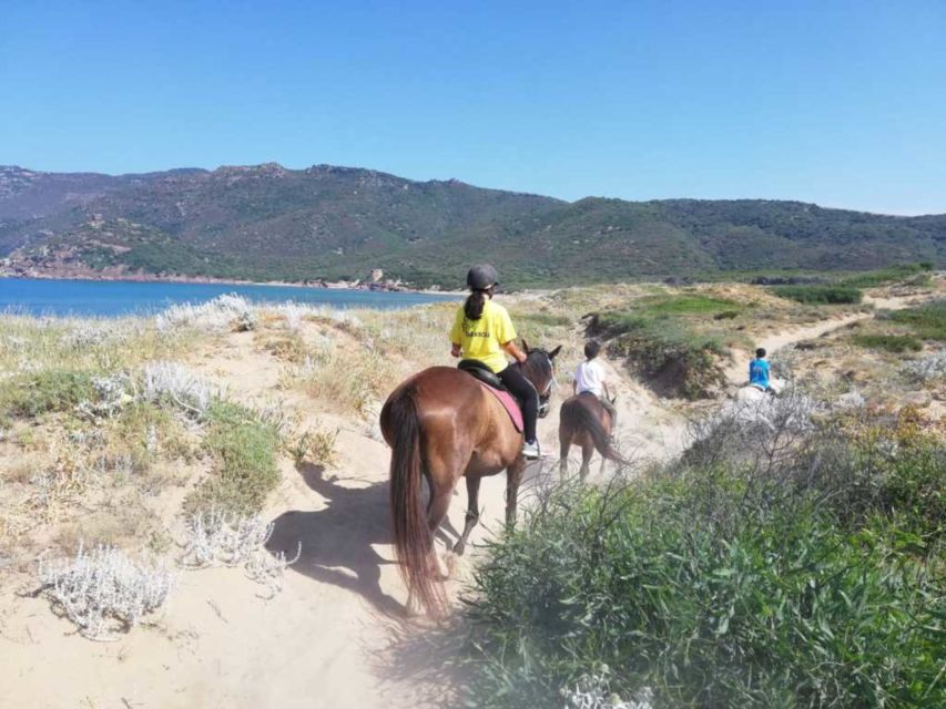 Alghero: Guided Horseback Ride at Lake Baratz & Porto Ferro - Porto Ferro Beach ride: ocean spray, shoreline views, and a slow, steady finish