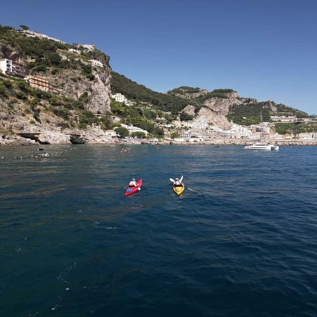 Amalfi Coast: Kayak & Snorkeling tour, sea caves and beach - Minori and the Monti Lattari Cliffs: The Coast Looks Different at Sea Level