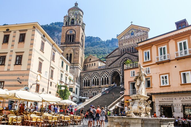 Amalfi Coast & Positano Day Trip from Rome with Coastal Cruise - Amalfi stop: cathedral views, lemons, and your 2-hour free window