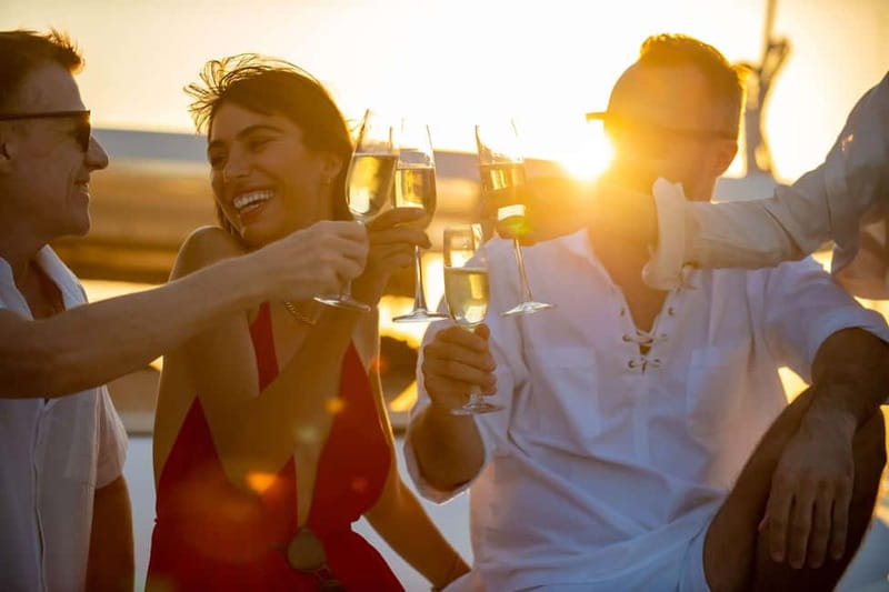 Amalfi: Sunset Boat Tour with Fruit and Drinks - Conca dei Marini and the famous coastline connections