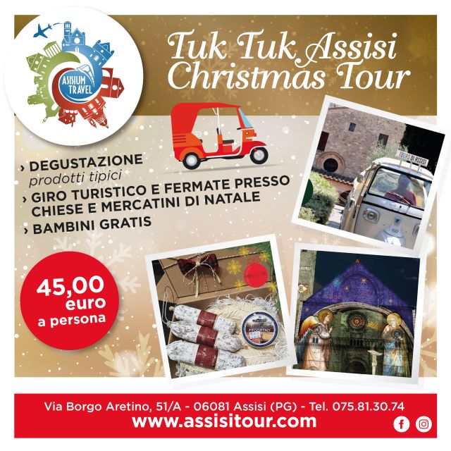 Assisi: Panoramic Tuk Tuk Tour - Key highlights to look for