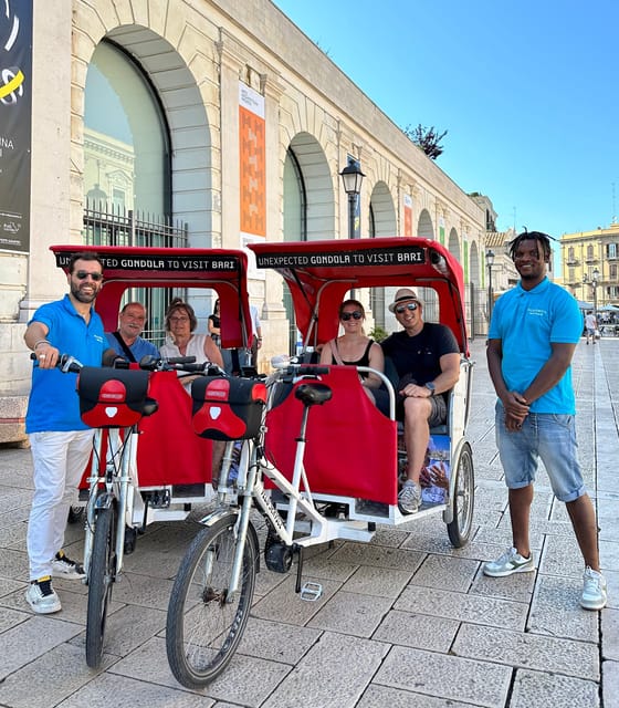 Bari: Old Town Guided Eco-Friendly Rickshaw Tour - Start near Piazza Mercantile: the meeting-point moment that saves time