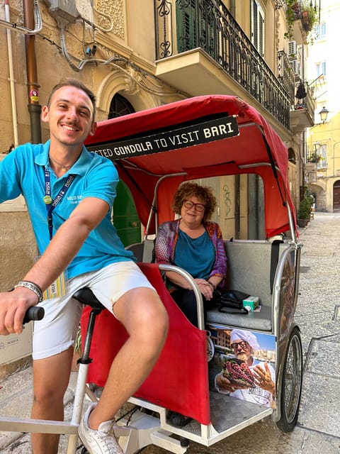 Bari: Old Town Guided Eco-Friendly Rickshaw Tour - Price and value: $81 for 1.5 hours is a choice, not a budget hack