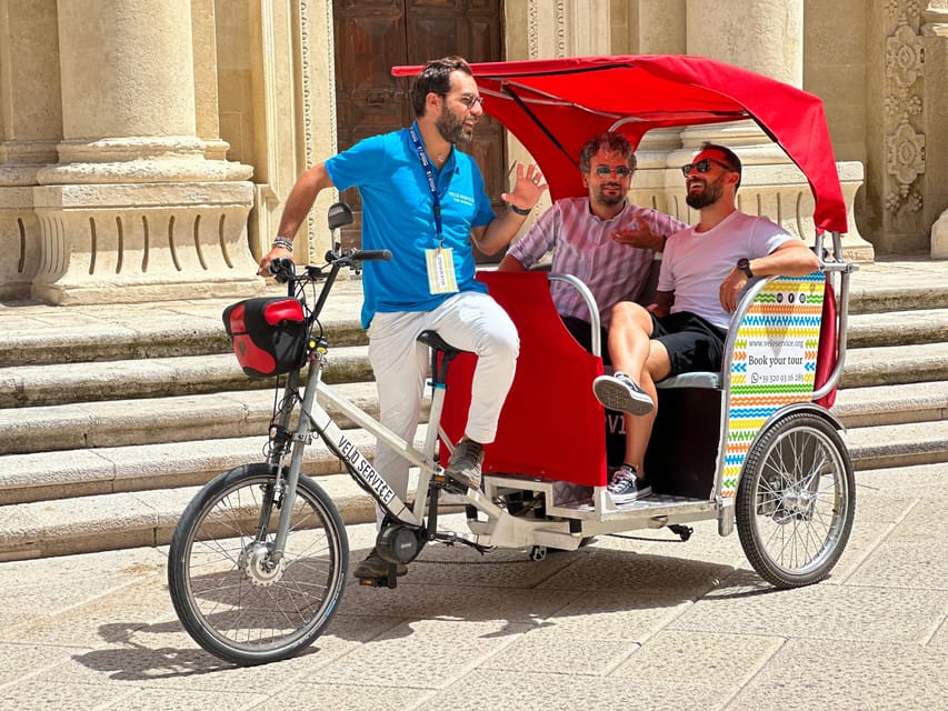 Bari: Old Town Guided Eco-Friendly Rickshaw Tour - Basilica of Saint Nicholas and the crypt view you get from the route