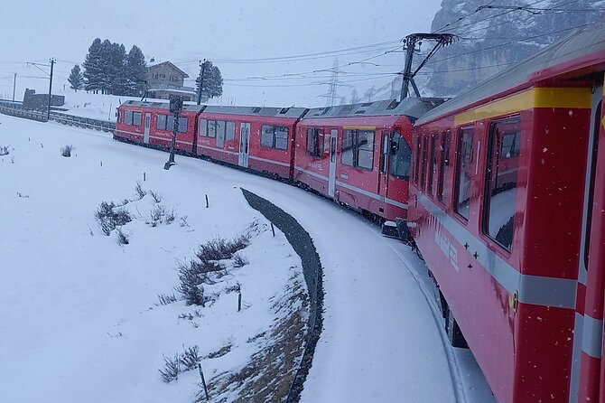 Bernina Red Train, Swiss Alps & St Moritz From Milan - The Bernina Red Train: your main event, and how to maximize it