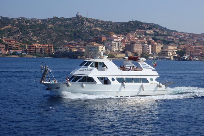 Boat Tour La Maddalena Archipelago from Palau - The Pink Beach Photo Moment by Budelli and Porto Della Madonna Swimming Pool