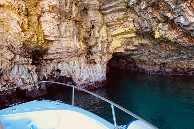Boat tour of the Polignano a Mare caves with aperitif - How the Aperitif, Swim Stop, and Bathroom Break Work in Real Life