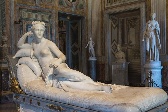 Borghese Gallery, Canova’s Masterpieces Skip-the-Line Guided Tour - Inside the Galleria Borghese: your timed circuit of Canova, Bernini, and Caravaggio