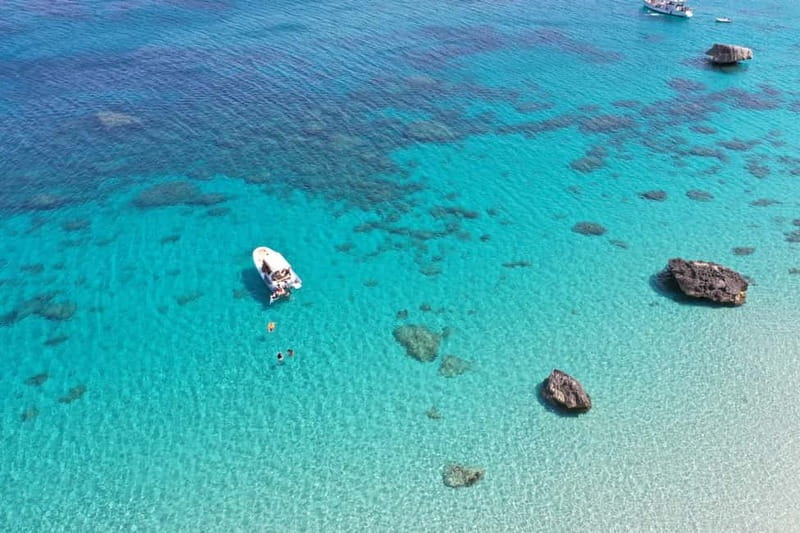 Cagliari: Boat Tour, 4 Stops, Swim, Snorkeling, & 1 Spritz - The Dolphin Chance: 10 Minutes by the Cagliari Cruise Port