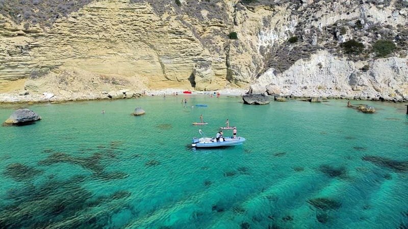 Cagliari: Boat Tour with 4 Swim Stops, Snorkeling & Prosecco - Devil’s Saddle looks different from water, and that’s the point