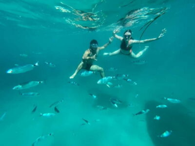 Boat Tour with 4 Swim Stops, Snorkeling & Prosecco