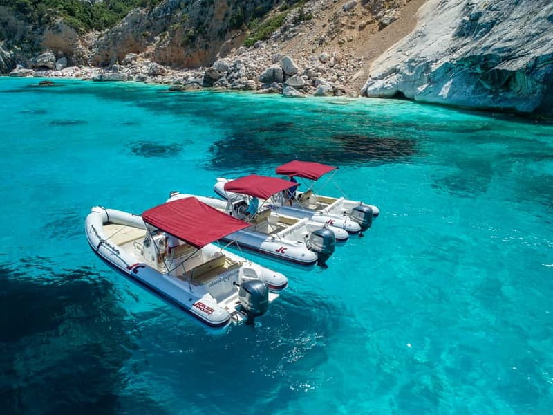 Cala Gonone: Dinghy Excursion to C. Mariolu and C. Goloritzè - Coastal navigation and cave sights you cannot see from shore