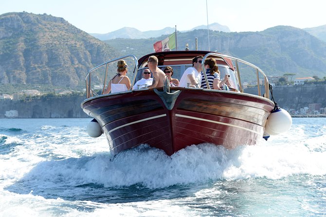 Capri & Blue Grotto Semi Private Boat Day Trip from Sorrento - Your morning in Sorrento: pickup, port transfer, and the first cruise minutes
