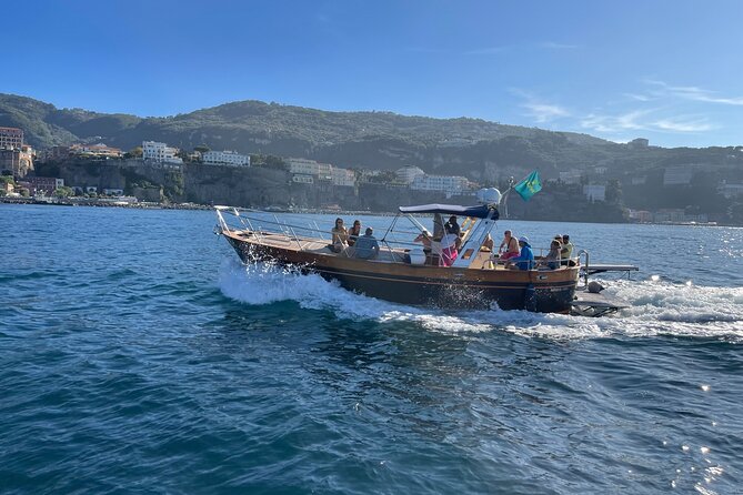 Capri Blue Grotto Small-Group Boat Day Tour From Sorrento - Marina Grande and a Roman villa sight pass, for grounding your Capri day