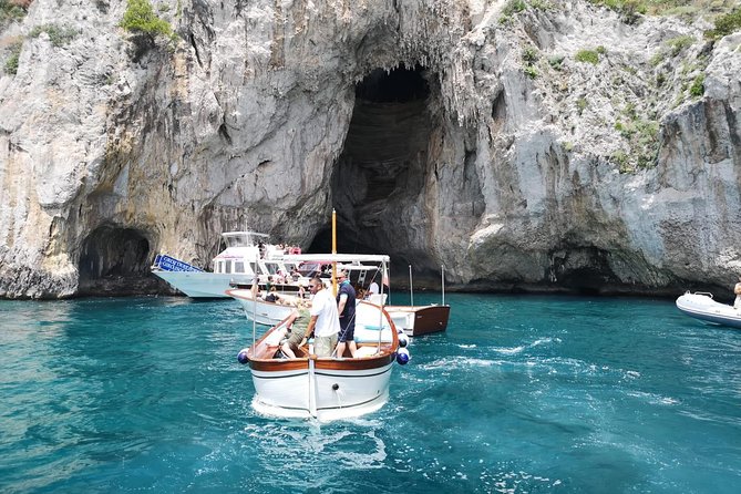 Capri Boat Tour from Naples - Small Group, Swim & Relax - Grotto photo stops: Green and White caves without the long wait