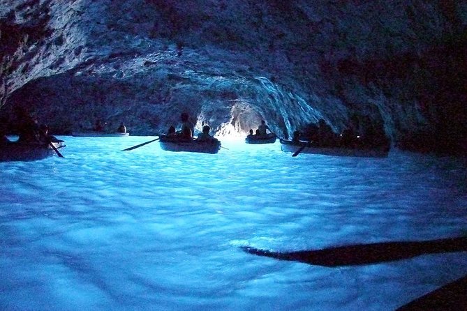 Capri Boat Tour from Naples - Small Group, Swim & Relax - Marina Piccola swim stop: 30 minutes to cool off with towels included