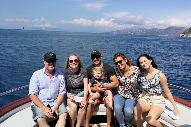 Capri Boat Tour from Sorrento: Swim, Grottos & Light Lunch - Faraglioni, Villa Malaparte, and Punta Carena From Sea Level