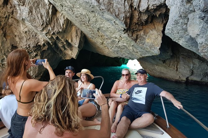 Capri Boat Tour with Optional Blue Grotto Visit from Sorrento - Marina Piccola: The Beach Stop That Feels Like a Movie Set