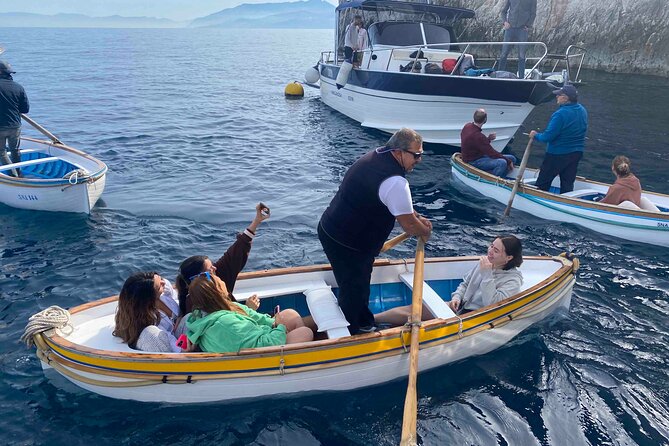 Capri Boat Tour with Optional Blue Grotto Visit from Sorrento - Faraglioni Photo Stop: When You Want the Classic Capri Shot