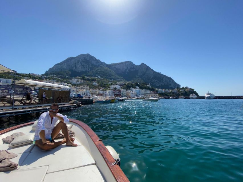 Capri: Island and Grottos Boat Cruise with Snacks and Drinks - Green Grotto plus the all-important swim: how to make it work for you