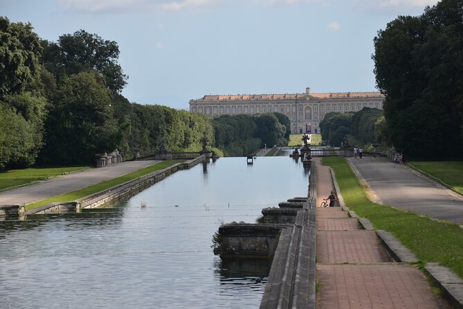 Caserta Royal Palace & Gardens Small Group Tour with Shuttle - English Gardens by Shuttle: Fountains, Statues, Mythology, and the Grotto of Venus