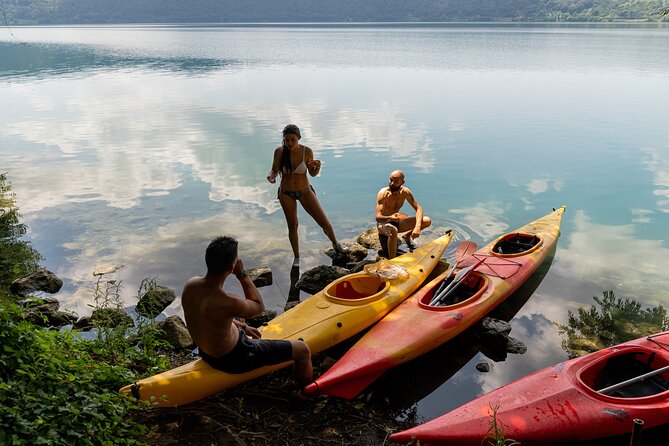 Castel Gandolfo Lake Kayak and Swim Tour - What You Get for $50.79: Value That Includes Food, Coaching, and Time