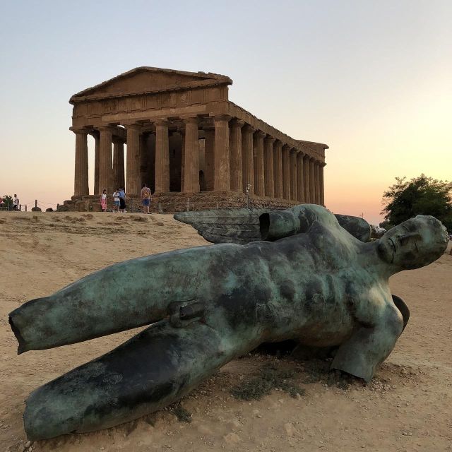 Catania: Valley of the Temples and Turkish Steps with Snack - What the included wine and sea time mean for your day