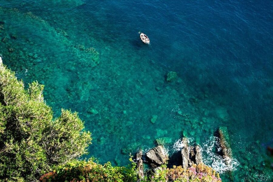 Cinque Terre: Hybrid Boat Tour with Swimming Stop - Weather reality: plan your swim decision in advance