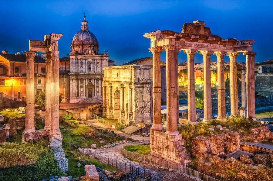 Colosseum by Evening Guided Tour with Optional Arena Access - Guide style, headsets, and small-group pacing