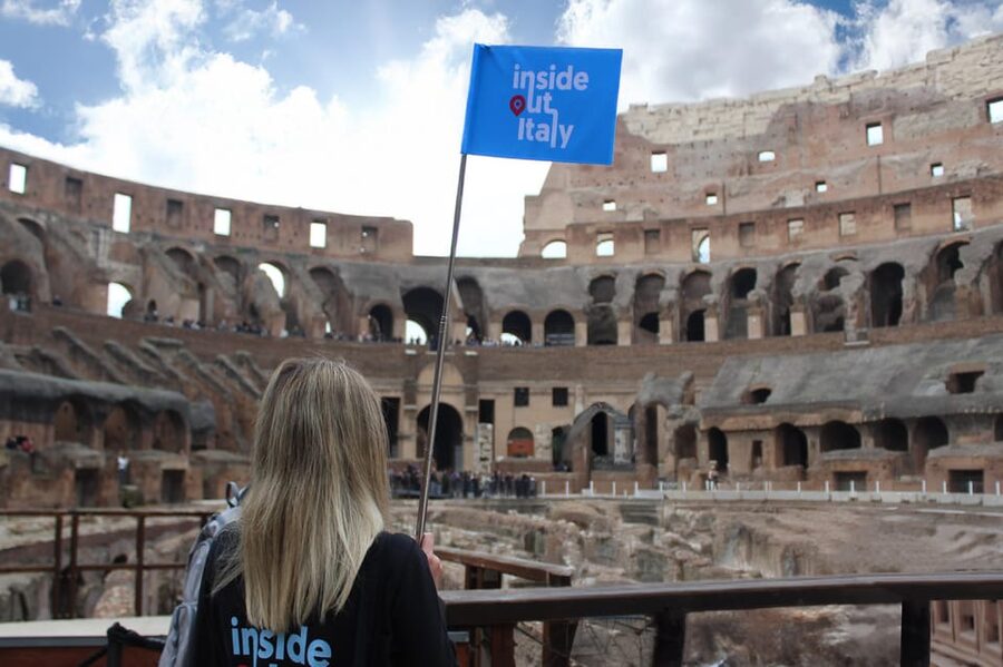Colosseum Entry with digital audioguide and arena option - Meeting point near the Arch of Constantine and getting your tickets
