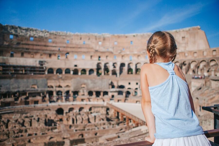 Colosseum Gladiator Tour for Kids and Families - Entering the Colosseum: what the guided inside visit feels like