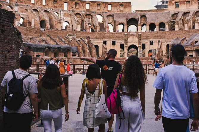 Colosseum, Roman Forum & Palatine Hill Guided Tour - Arena access option: what it adds if you choose it