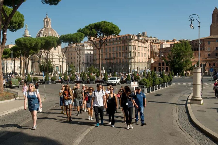 Colosseum & Roman Forum Semi-Private Guided Tour - Roman Forum viewpoints and the “Sacred Road” walk