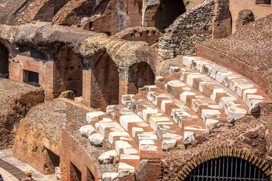Colosseum: Semi Private Tour with VIP Arena Access - Panoramic photos before you go inside