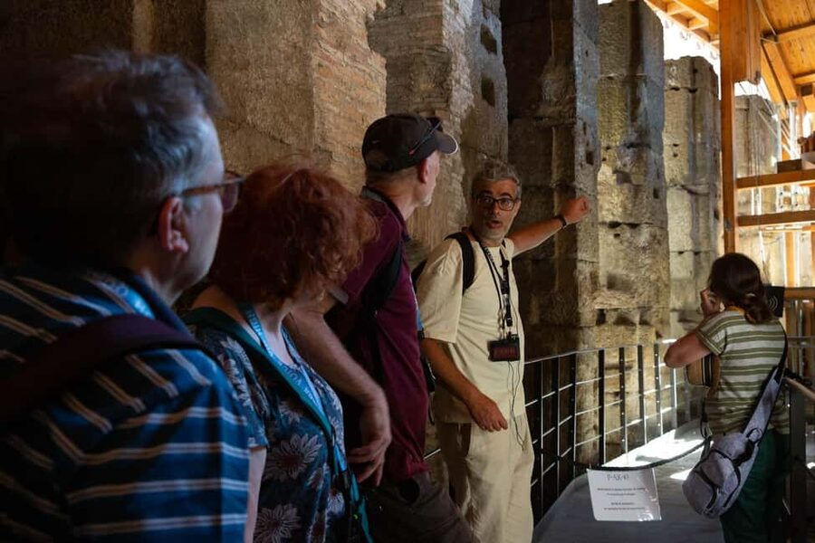 Colosseum Special Access Tour, with Ancient Temples & Tombs - Palatine Hill and Caesar’s Palace: The View Makes the Story Click