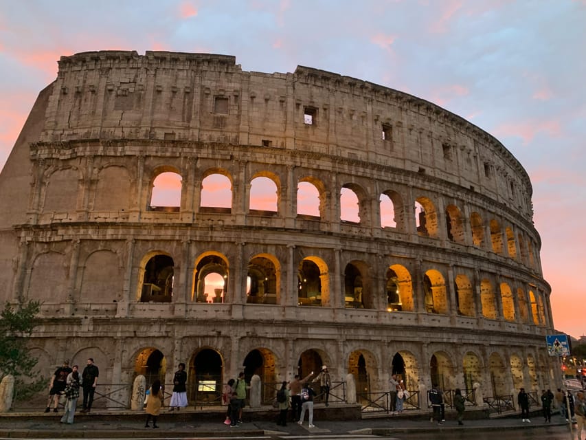 Colosseum Sunset Tour with Entry - Photo stop inside: making the most of 15 minutes