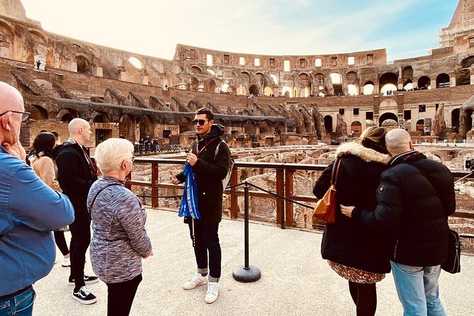 Colosseum with Arena, Roman Forum and Palatine Hill Guided Tour - Guides, Hearing, and Getting the Most From the Tour