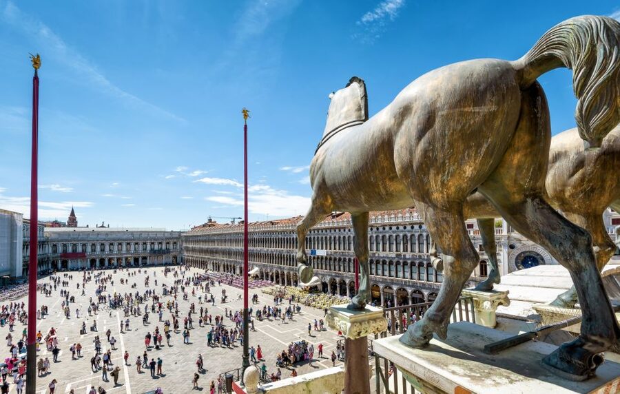 Doge's Palace & St. Mark's Basilica with Terrace Access Tour - Where the tour starts: St Mark’s Square and the lagoon story you’ll remember