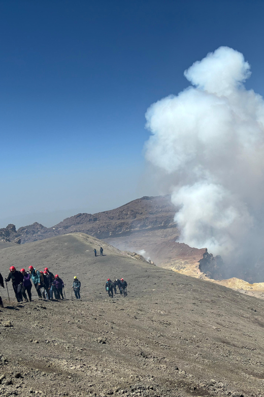 Etna excursion to 3000 mt. with cable-car and jeep 4x4 - Barbagallo Crater stop: where the walking starts to feel real