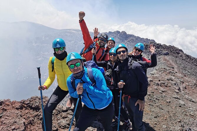 Etna Volcano: South Side Guided Summit Hike - Stop 1 to Stop 4: quick warm-up, then the Central Crater rim