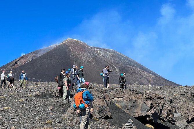 Etna Volcano: South Side Guided Summit Hike - Reaching the summit area: guided tour, break time, and photo stops