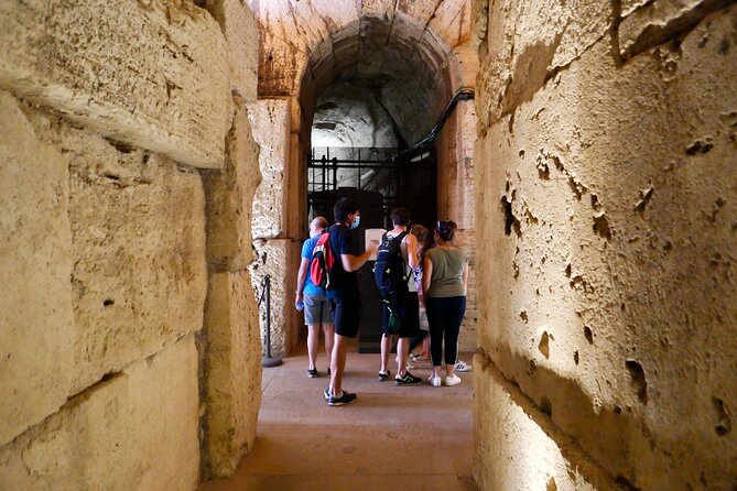 Expert Guided Tour of Colosseum Arena OR Underground, and Forum - The Forum and Arch of Constantine, mapped like a walk through power