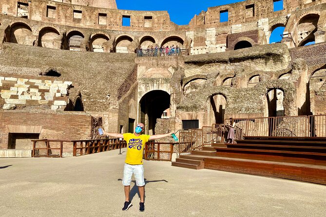 Expert Guided Tour of Colosseum Arena OR Underground, and Forum - Pacing and what to expect on your feet