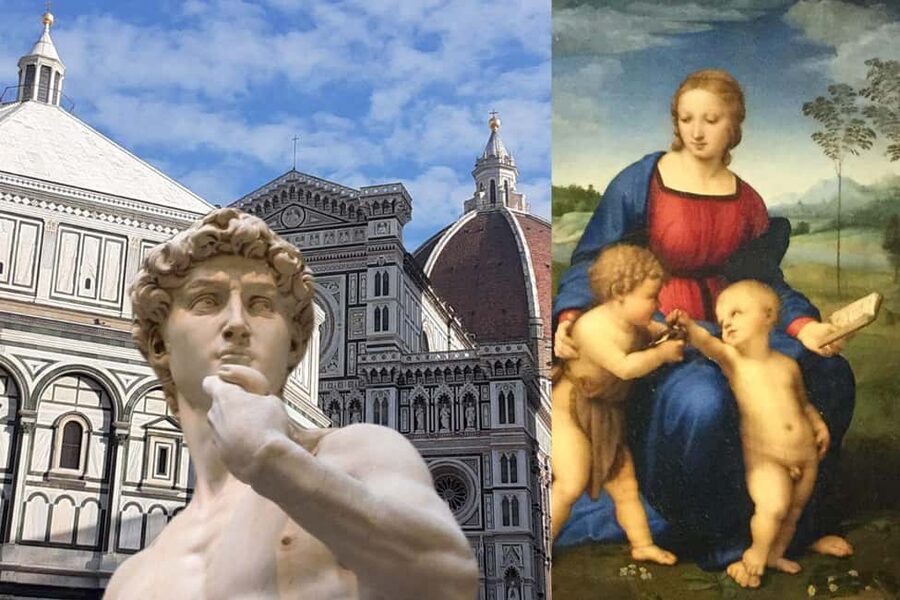 Florence: 4-Hour Accademia and Uffizi Galleries Guided Tour - The Accademia stop: Michelangelo’s David plus the story behind it