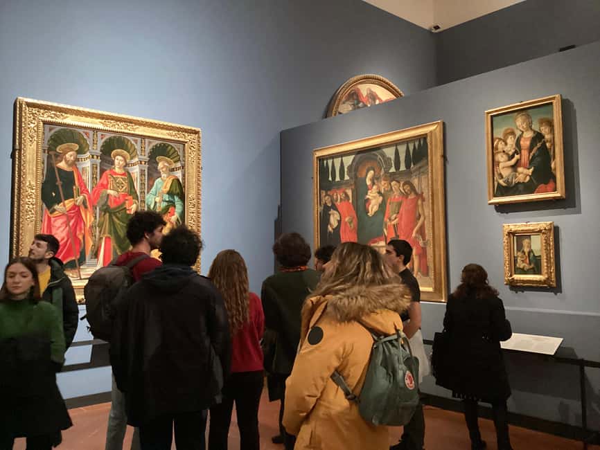 Florence: 4-Hour Accademia and Uffizi Galleries Guided Tour - Meeting point at Via Ricasoli 119r and the timed-entry reality