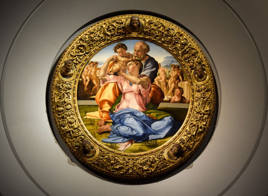Florence: Accademia and Uffizi Combo Priority Entry Tickets - Accademia Gallery: David, St Matthew, and the prison-sculpture wall