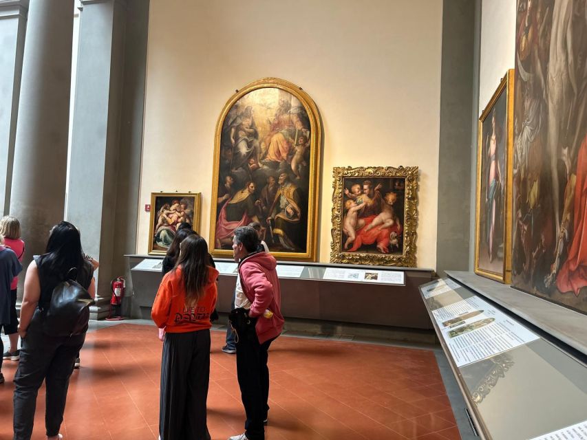 Florence: Accademia Gallery David Entry & Audio Guide App - Painting galleries to the top-floor altarpieces: how to pace it